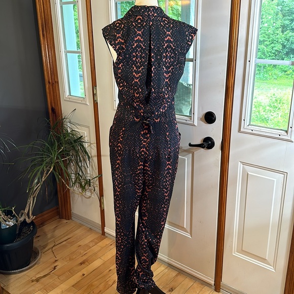 Charlie Jade Snakeskin Print Jumpsuit - Picture 3 of 10